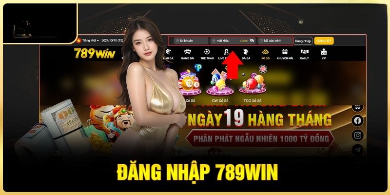 đăng nhập 789win